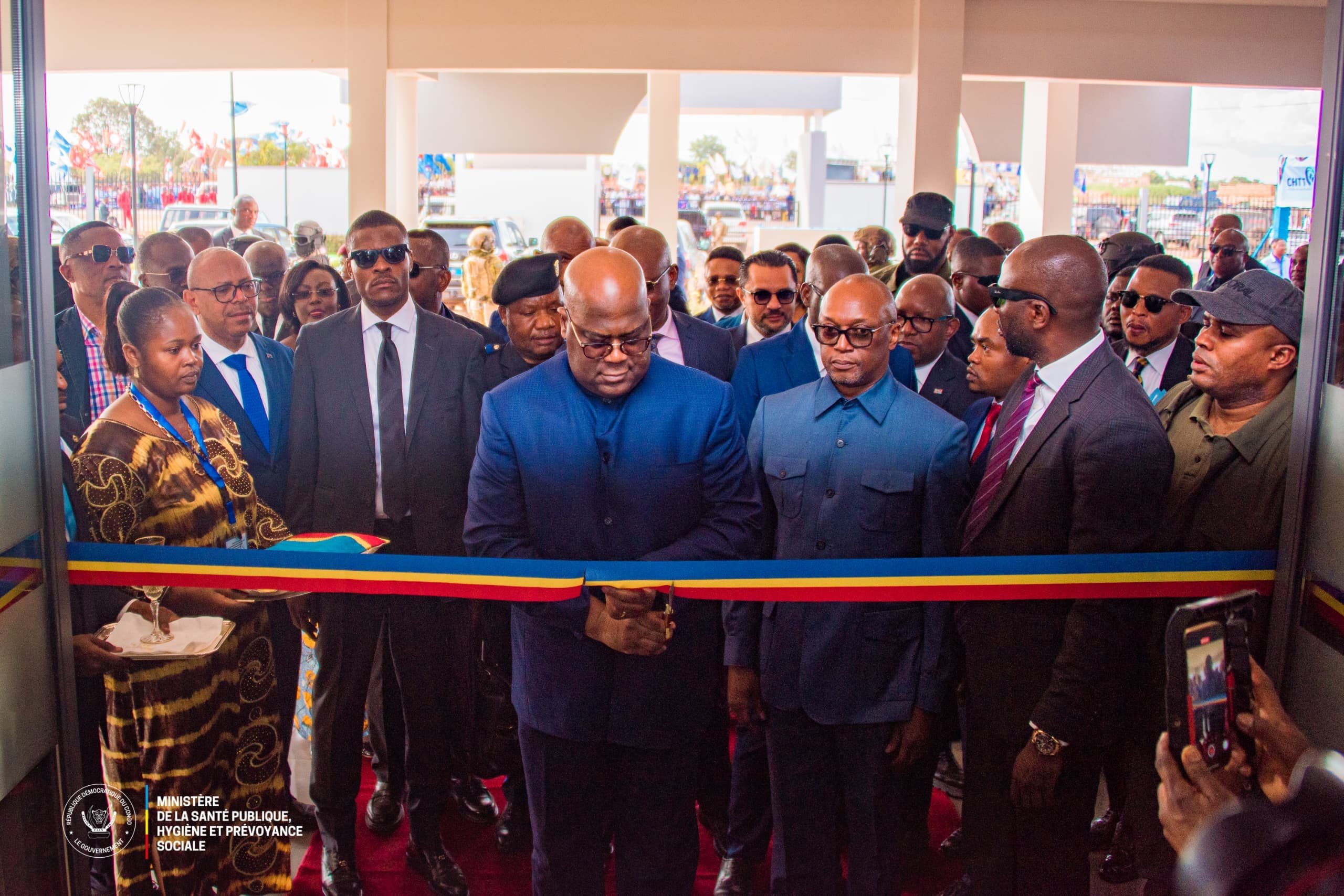 Group of officials at the Secretariat General
