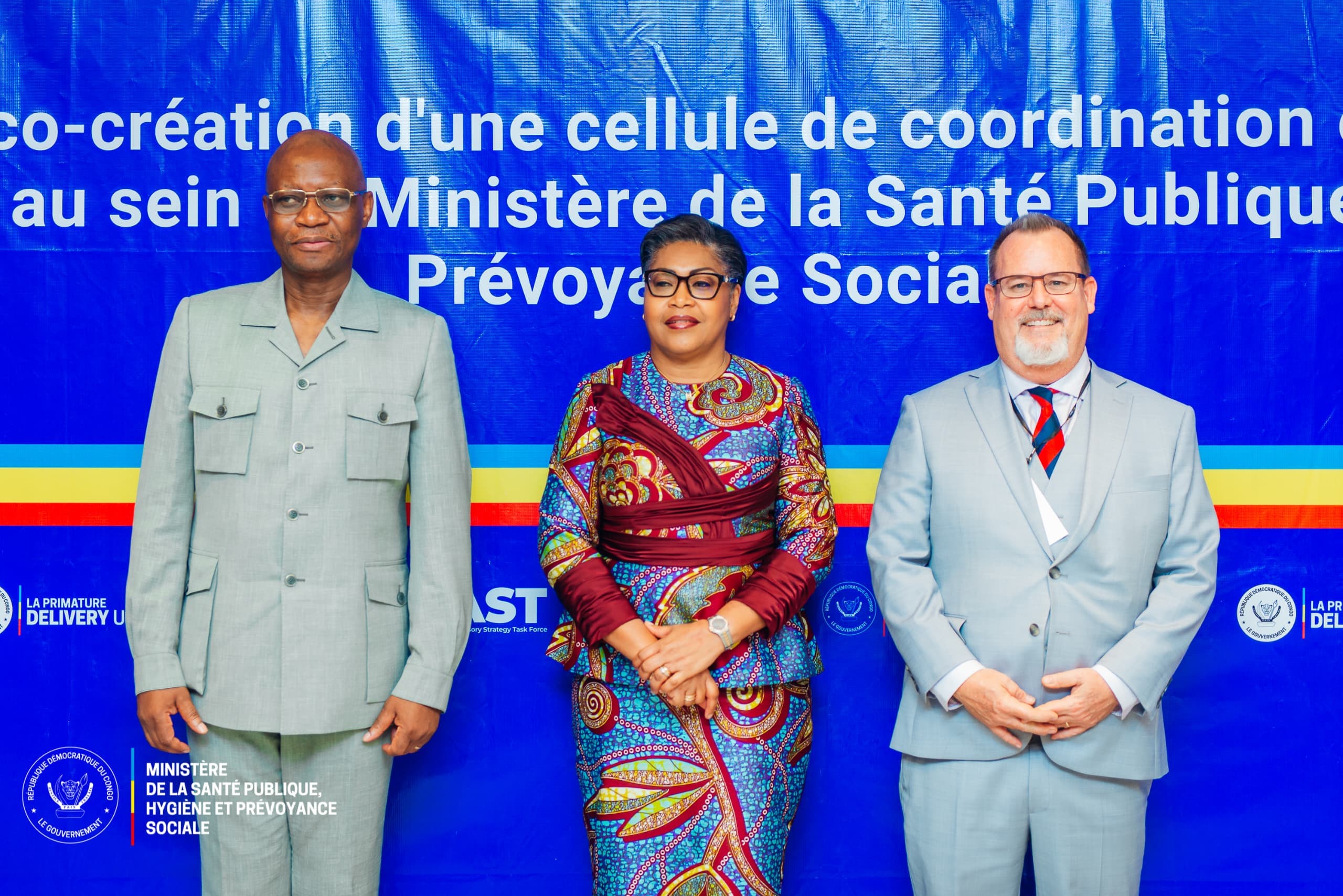 Group of officials at the Secretariat General